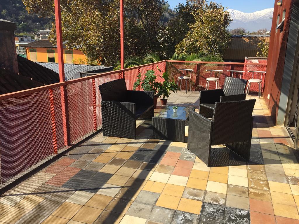 Hostal Caracol Santiago Buitenkant foto